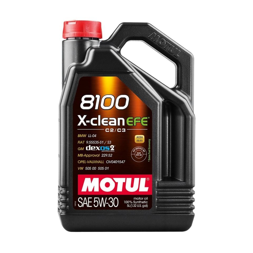 ICON GROUP - MOTUL 8100 X-CLEAN EFE 5W30 5 LİTRE - ÜRETİM YILI 2023 VE ÜZERİDİR!