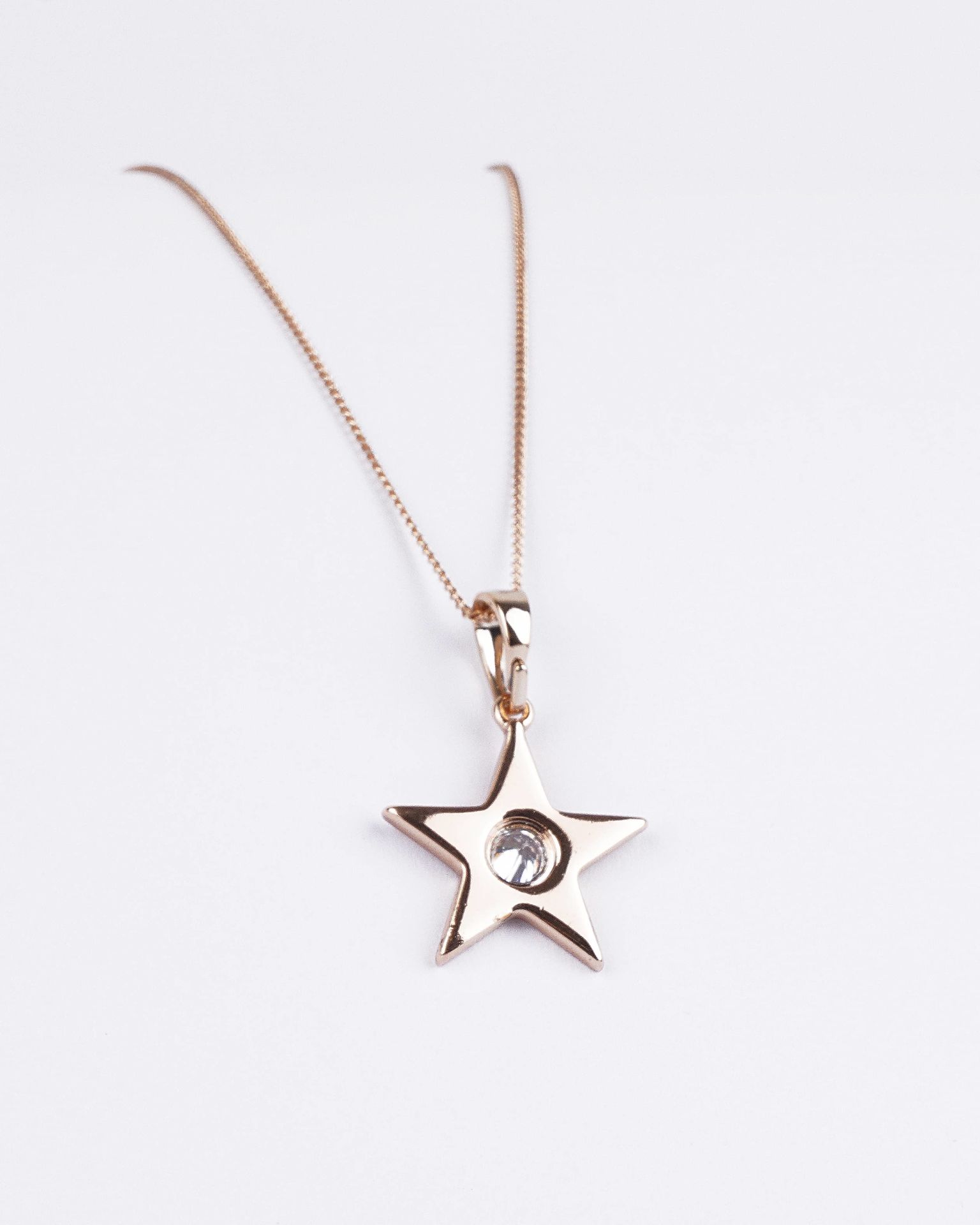 Gold Little Star Kolye