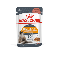 Royal Canin Gravy Hair Skin Kedi Maması 85 Gr (12Adet x 85Gr)