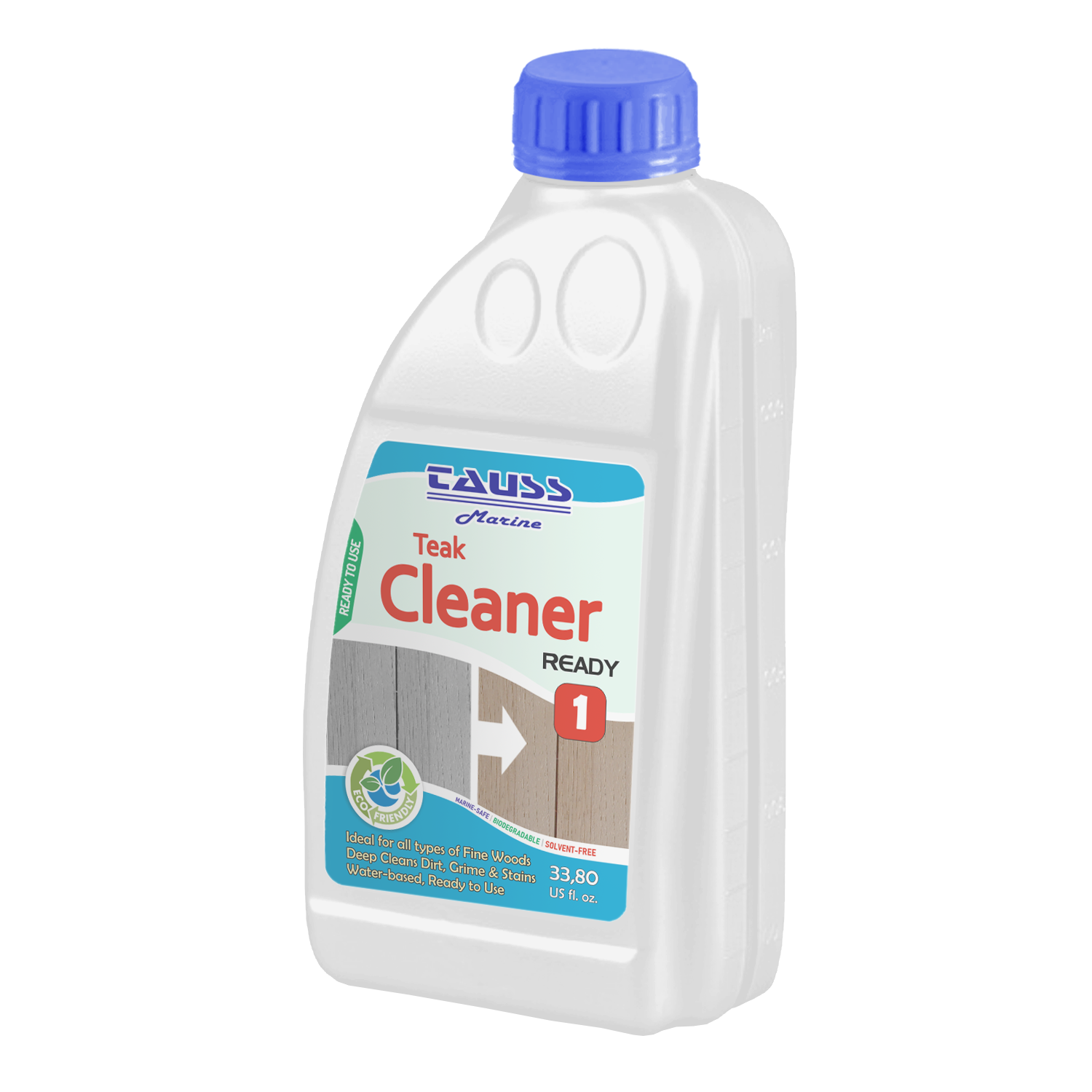 Tauss Marine Teak Cleaner / Ready (Kullanıma Hazır Tik Temizleyici)1 Lt