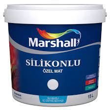 Marshall Silikonlu Özel Mat 20 KG (Renk seçeneği için irtibata geçiniz)