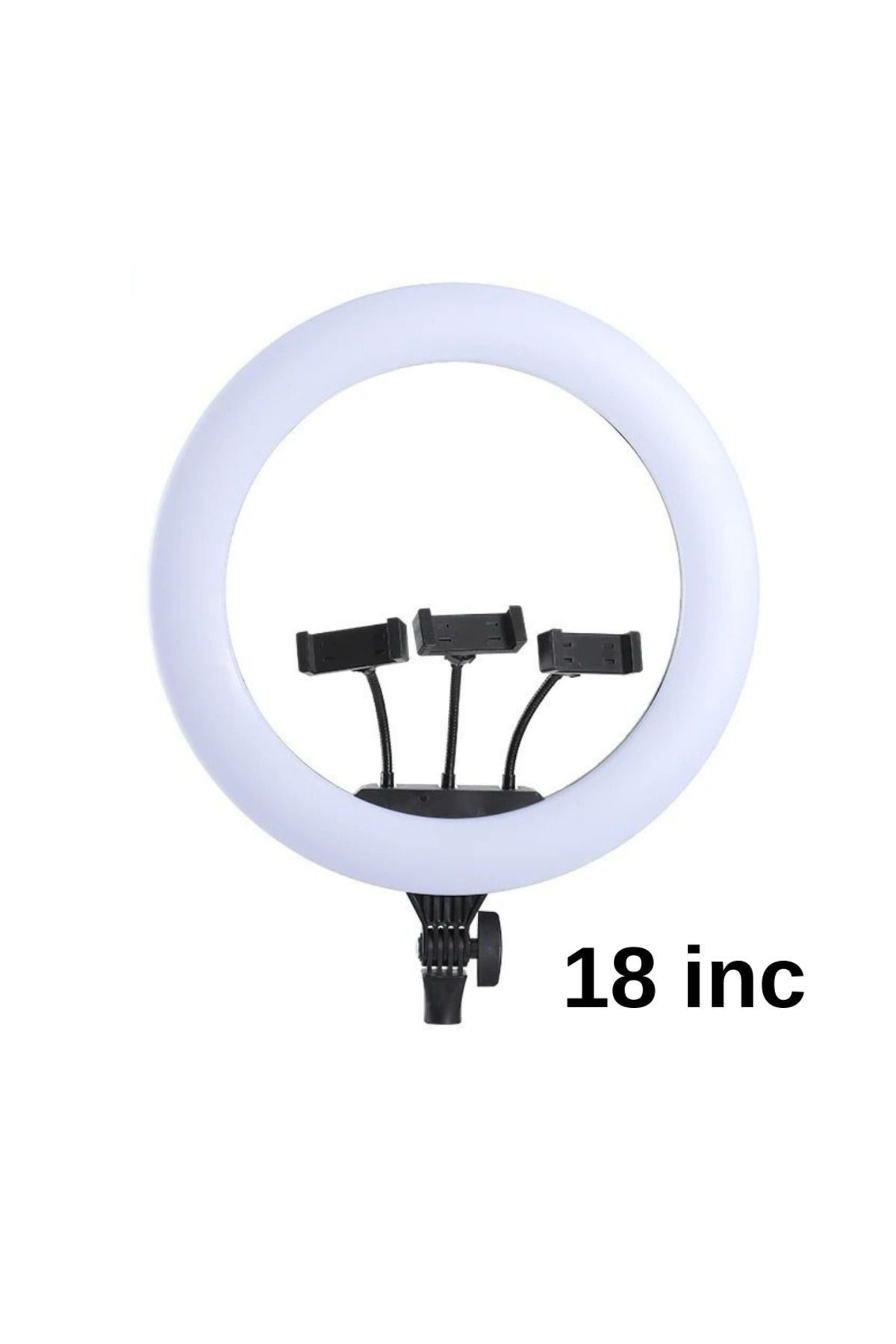 Lcd Ekranlı 18 Inç Profesyonel Stüdyo Işığı Ring Light(Influencer, Youtuber, Tiktok,Stüdyo Paneli)