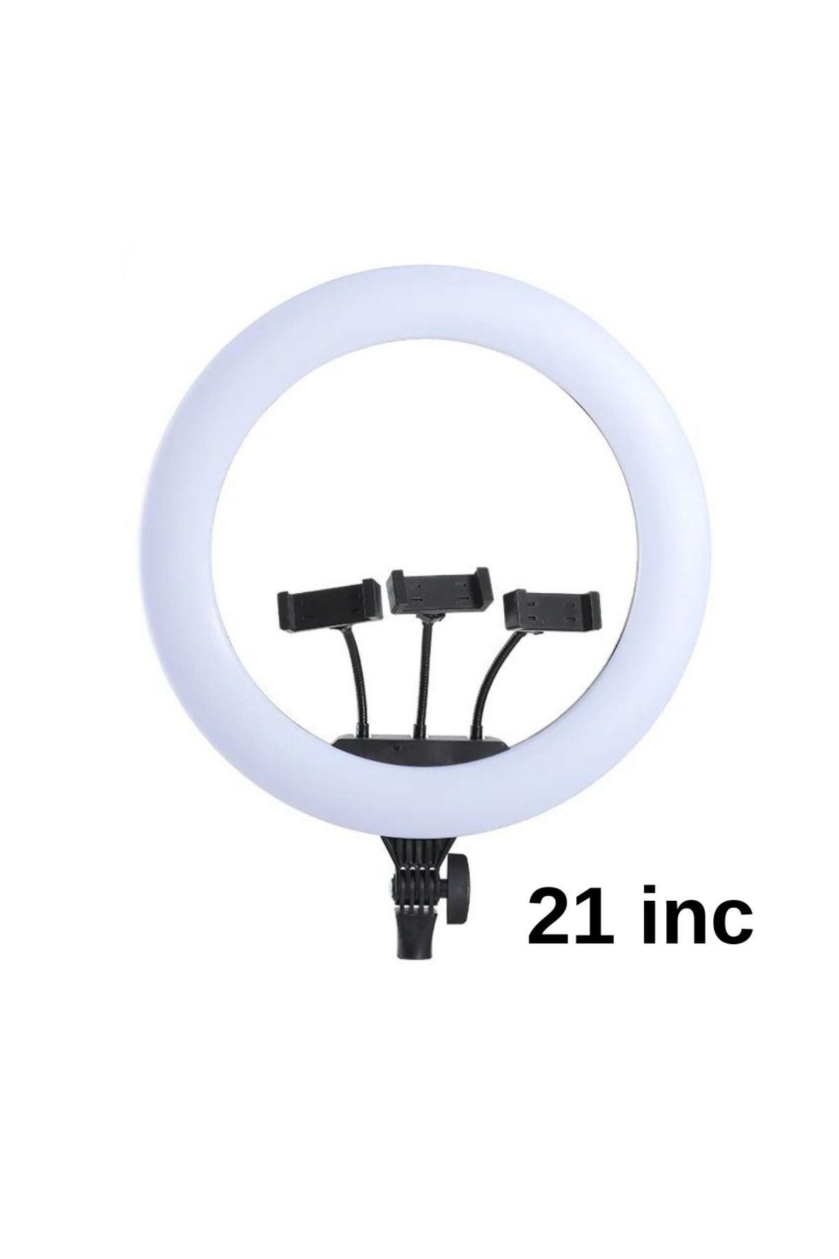 Lcd Ekranlı 21 Inç Profesyonel Stüdyo Işığı Ring Light (56 Cm)