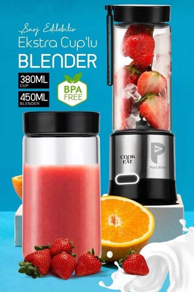 Şarjlı Taşınabilir Smoothie Blender