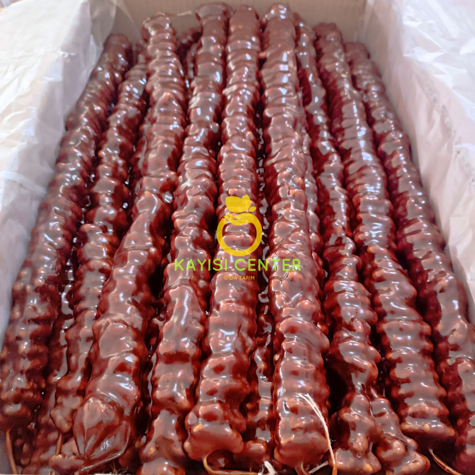 Toptan Maraş Duble Cevizli Sucuk Sarı 10 Kg
