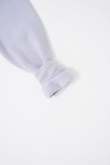 Erkek Basic Bisiklet Yaka Oversize Açık Lila Sweatshirt