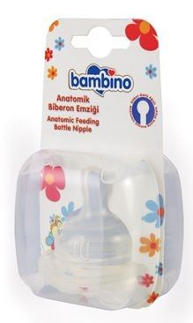 Bambino Geniş Ağızlı Biberon Emziği NO.2
