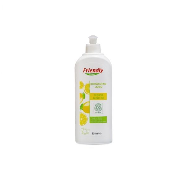 Friendly Organic Bulaşık Deterjanı Limon Yağı - 500 ml