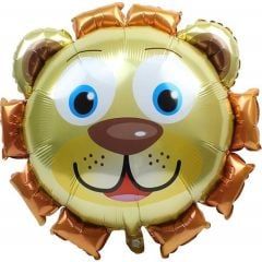 Lion Folyo Balon Parti Doğum Günü Safari