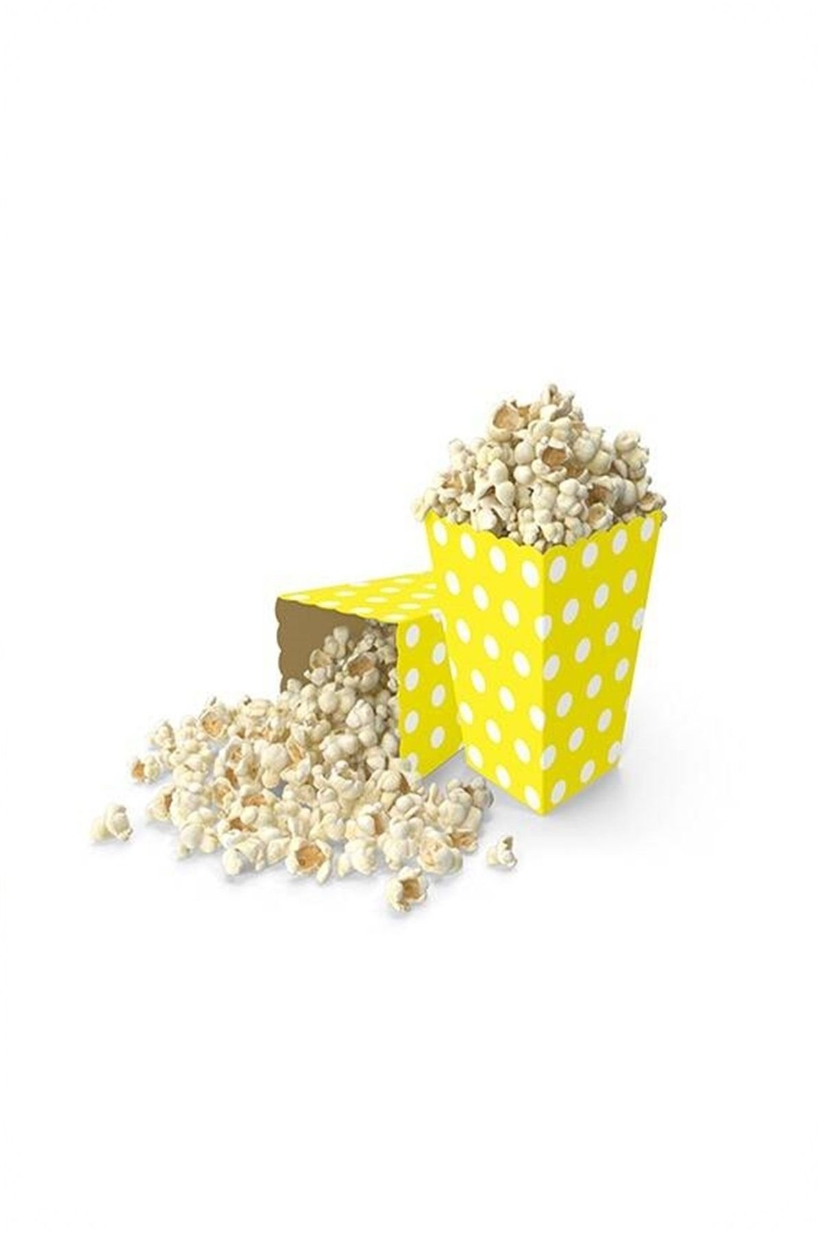 Popcorn Kutusu ( Mısır , Cips Kutusu ) 8 Adet