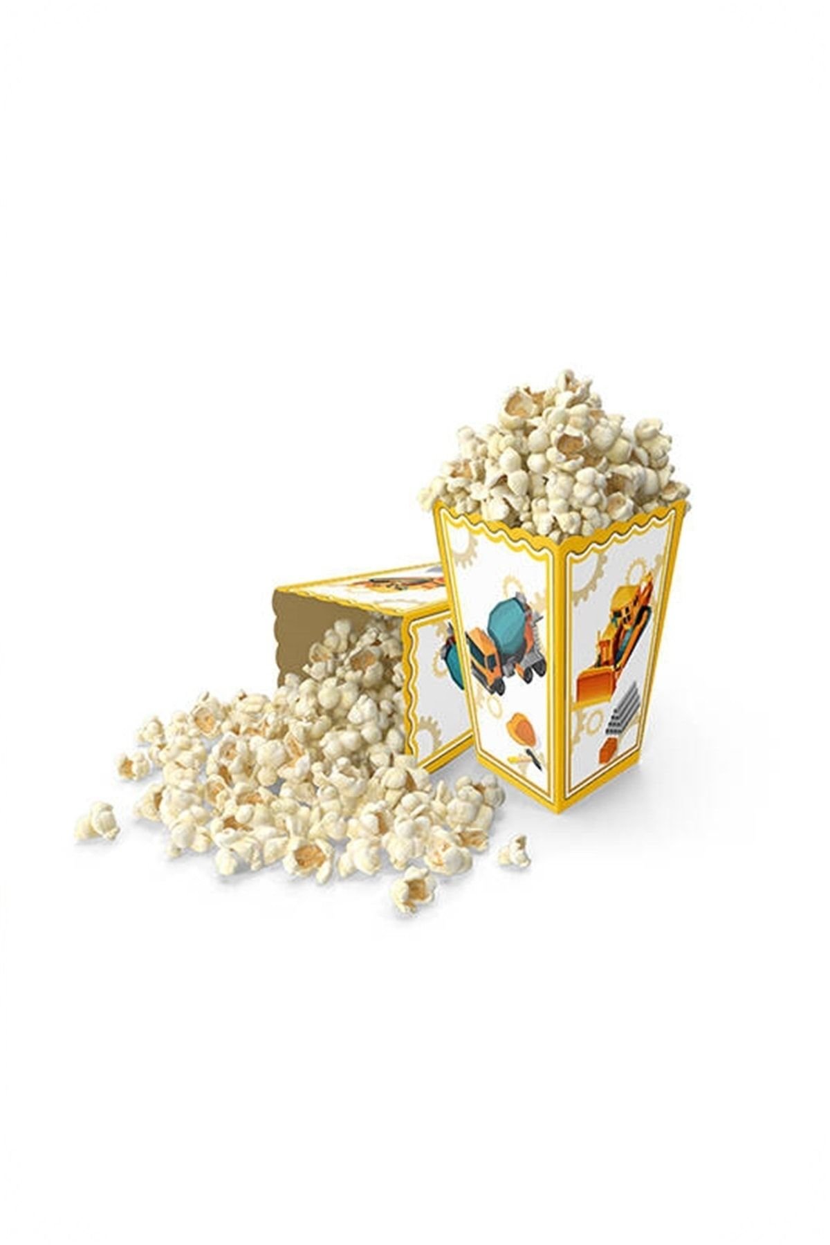 Popcorn Kutusu ( Mısır , Cips Kutusu ) 8 Adet