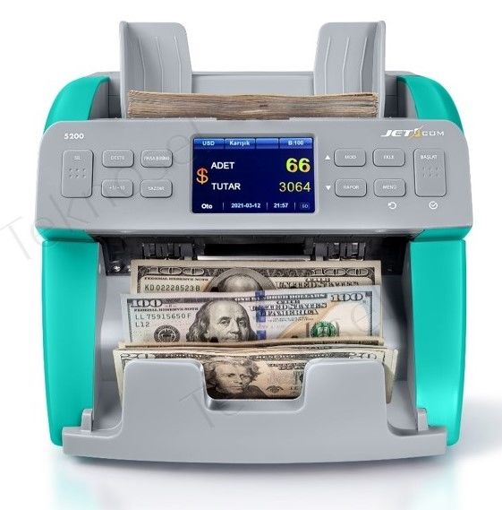 Jetcom 5200 <br /> Машина для счета смешанных денег