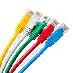 CAT 6 PATCH NETWORK İNTERNET KABLOSU MAVİ 20 METRE