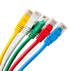 CAT 6 PATCH NETWORK İNTERNET KABLOSU MAVİ 30 METRE