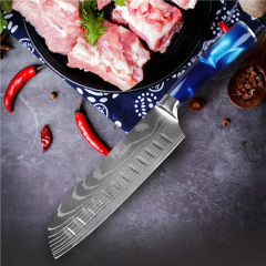 Japon Santoku Şef Bıçağı