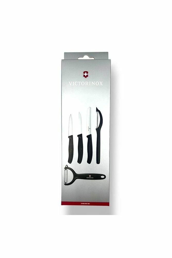 Victorinox Siyah 5 Li Soyma Ve Soyacak Seti