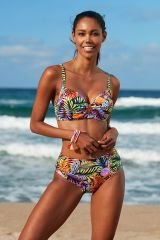 No Gossip Kalın Kenar Bikini Alt Tropic 209207-D