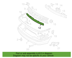 Volvo S40 Arka Tampon Darbe Emici Köpük 30888143