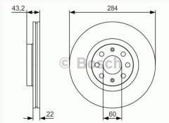 FIAT Fren Disk 93188918