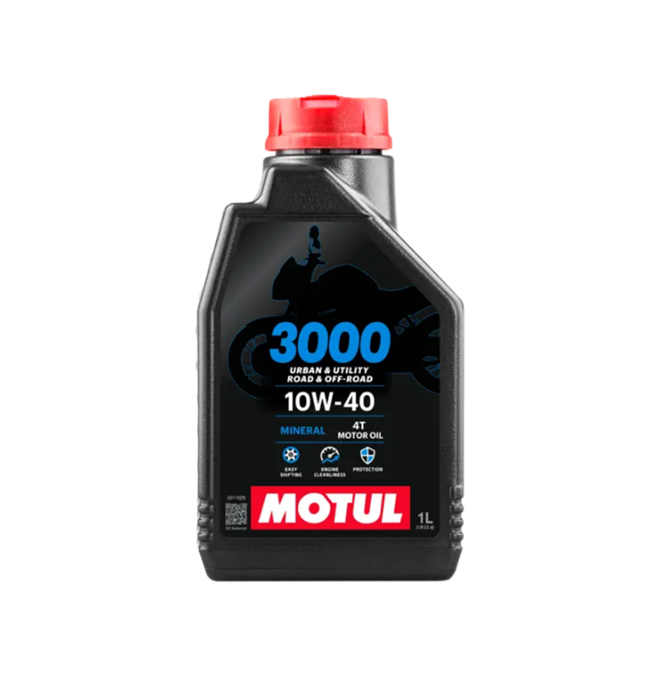 MOTUL Motosiklet Yağı 3000 4T 10W/40 1 Lt