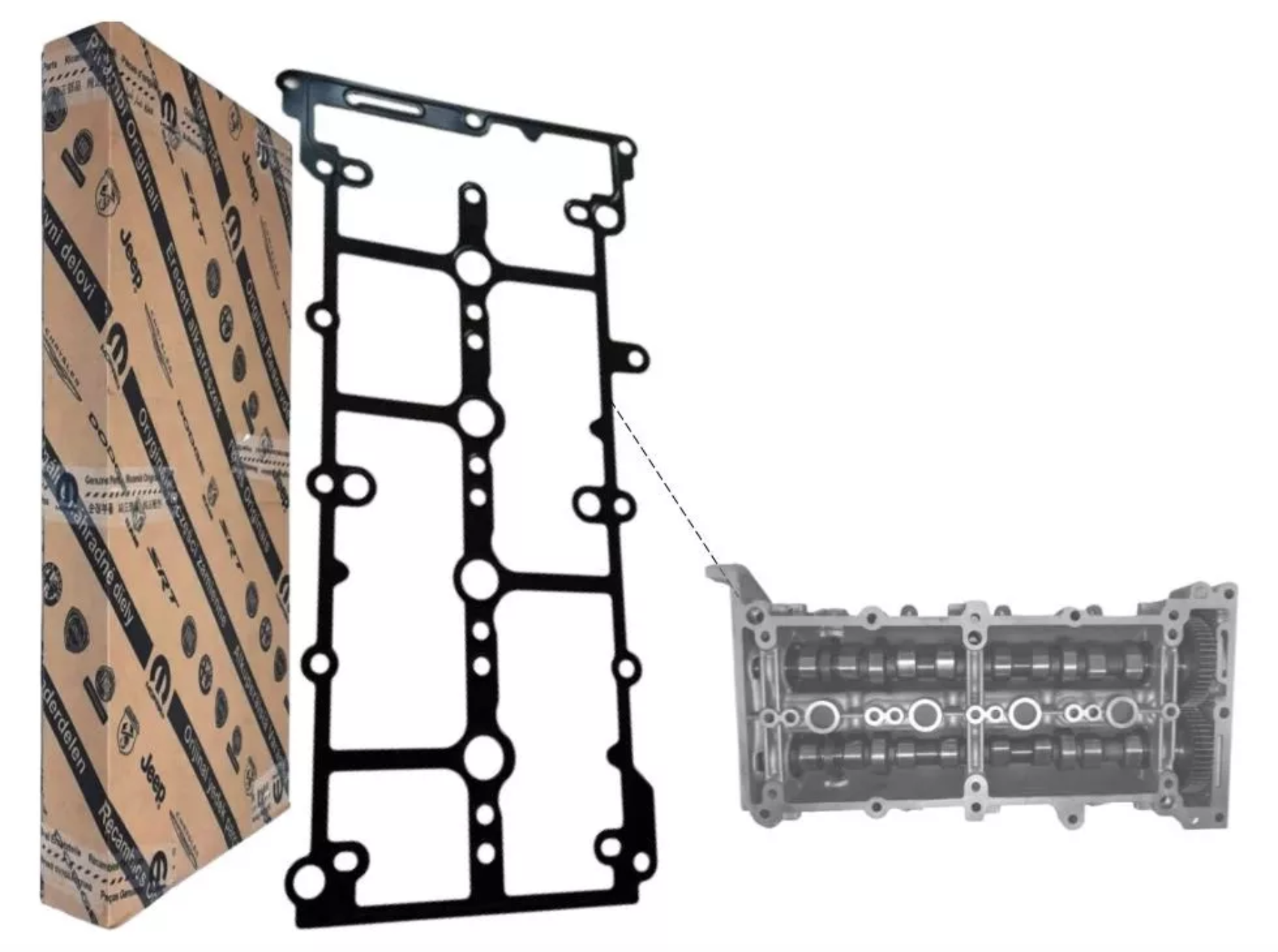 Üst Kapak Contası 1.6 Mjtd Ricambi Bravo Linea Doblo 500L Albea Palio Siena 55248941