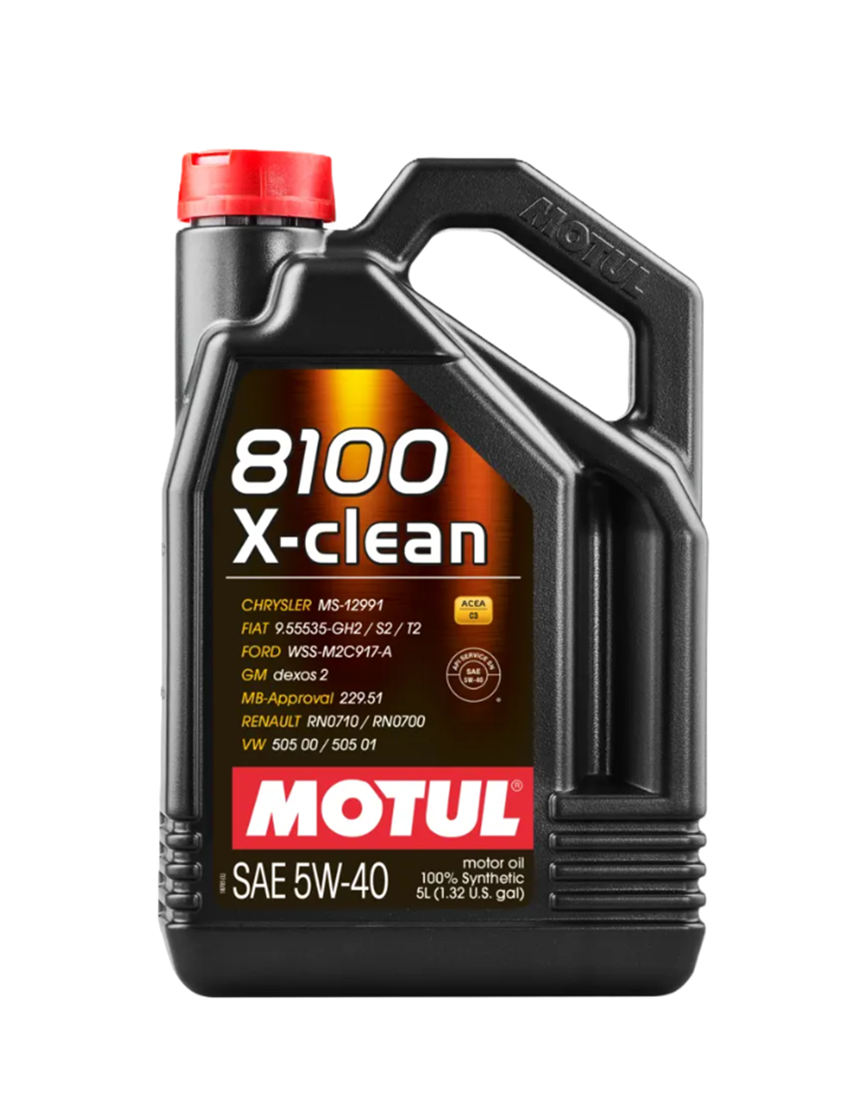 MOTUL 8100 X-Clean 5W/40 5 Lt