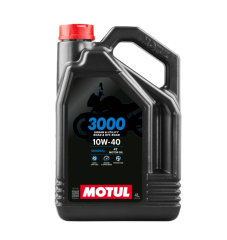 MOTUL Motosiklet Yağı 3000 4T 10W/40  4 Lt