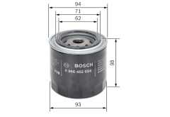 Bosch 0986452024 Yağ Filtresi