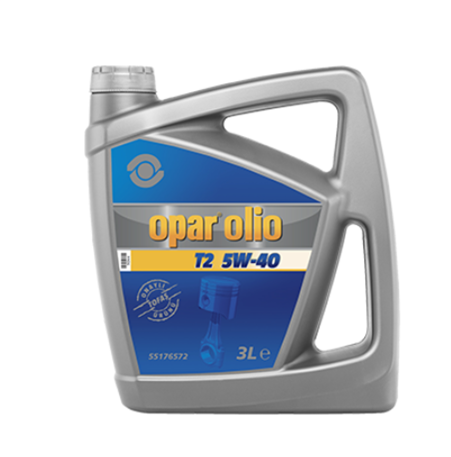 OPAR Olio T2 5W/40 Motor Yağı 3 Lt  FIAT 9.55535-T2