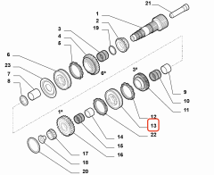 Fiat 500L Alfa Mito Giulietta Vites Manşonu 55259714 55250603 55270784