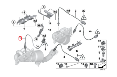 BMW N52 Egzoz Oksijen / Lamda Sensörü 11787537993