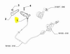 FIAT ALFA ROMEO Debriyaj Alt Merkezi / Silindiri 55261310