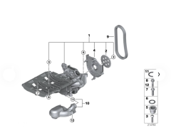 BMW F20 F21 F22 E90 E91 E92 E93 F30 F31 F34 F33 F36 F07 F10 F11 X1 E84 X3 F25 N47N Yağ Pompası 11417810823