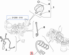 FIAT JEEP Otomatik Şanzıman Kablo Tesisatı 71775478