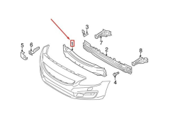 Volvo S60 V60 Ön Tampon Darbe Köpük Emici 31323834 Yıl :2014 - 2018