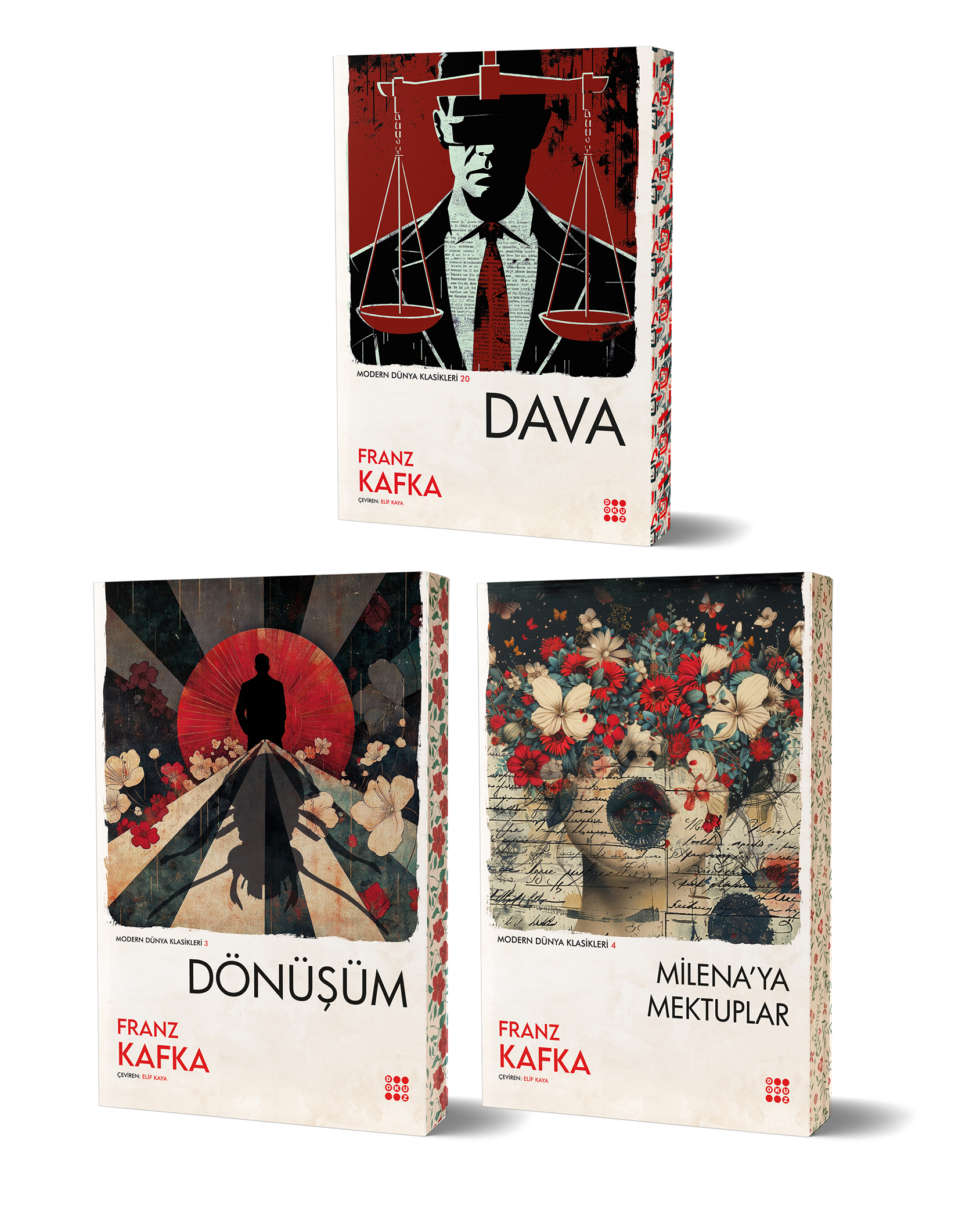FRANZ KAFKA SETİ (3 KİTAP TAKIM)