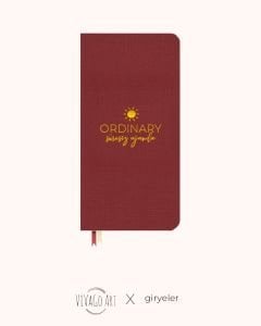 Ordinary Süresiz Ajanda – Bordo