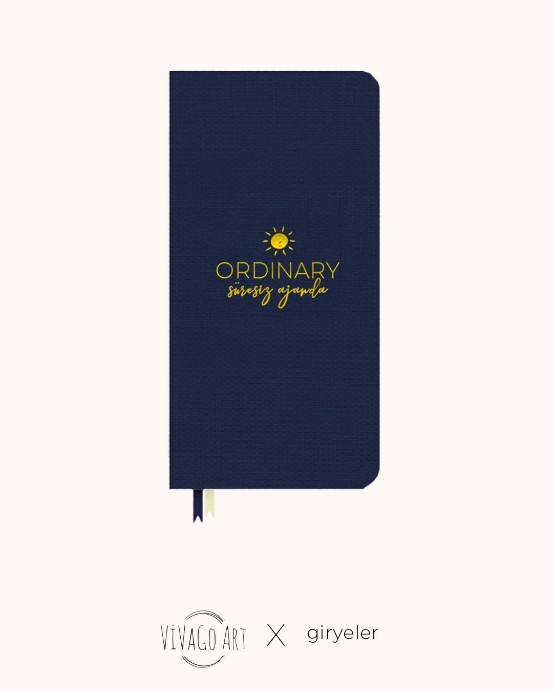 Ordinary Süresiz Ajanda – Lacivert