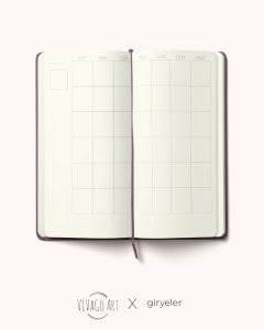 Ordinary Süresiz Ajanda – Mor