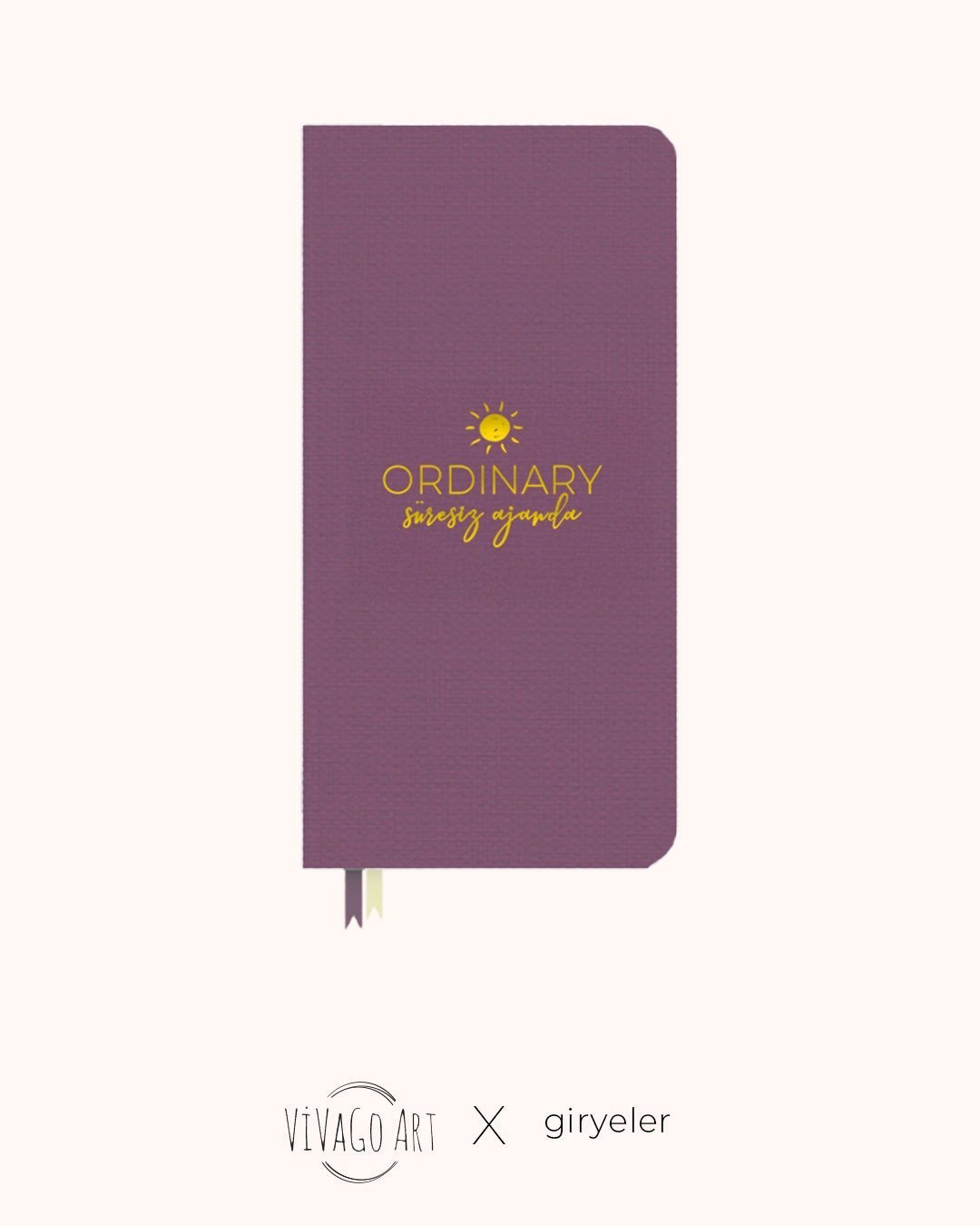 Ordinary Süresiz Ajanda – Mor