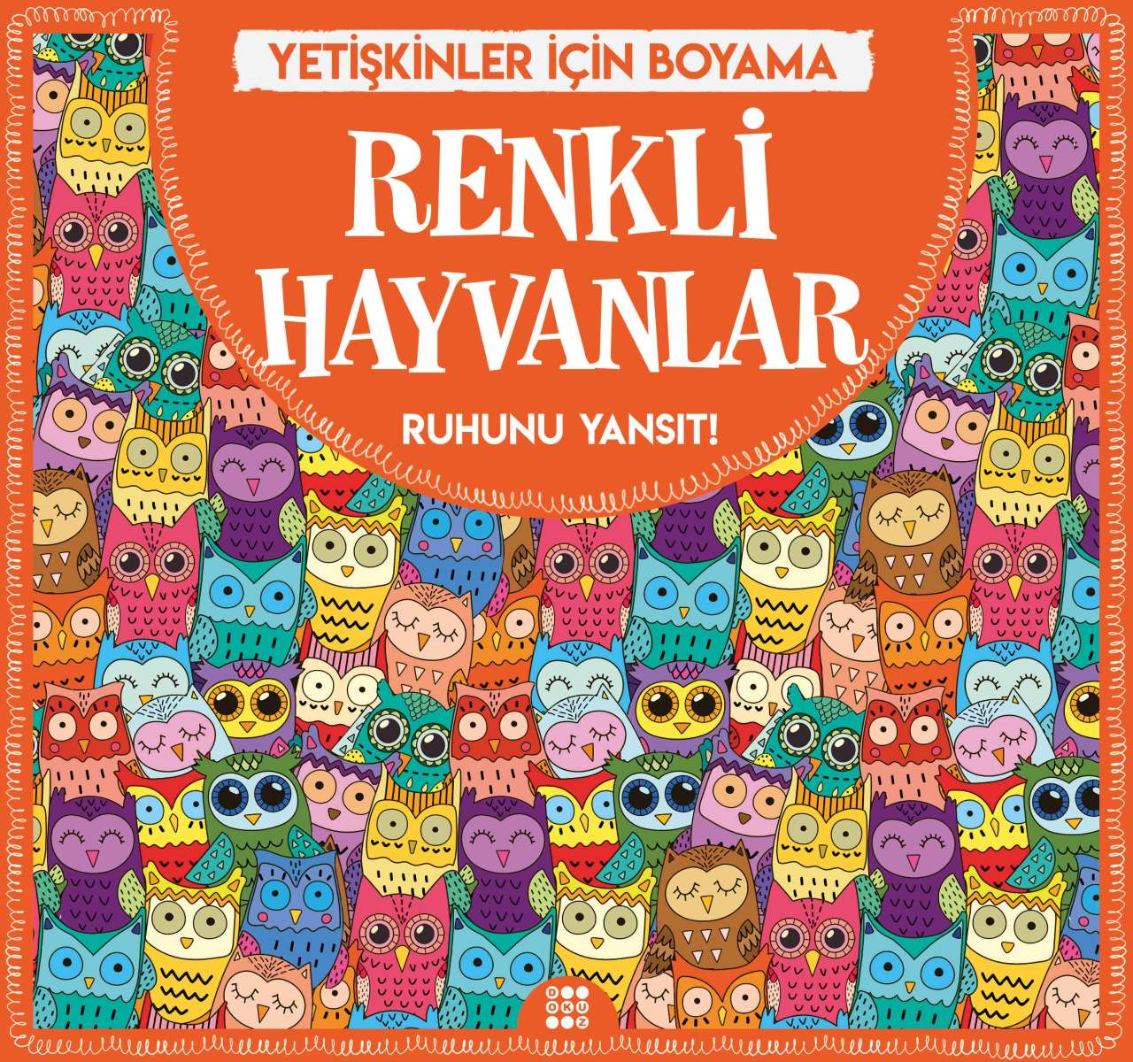 RENKLİ HAYVANLAR / YETİŞKİNLER İÇİN BOYAMA