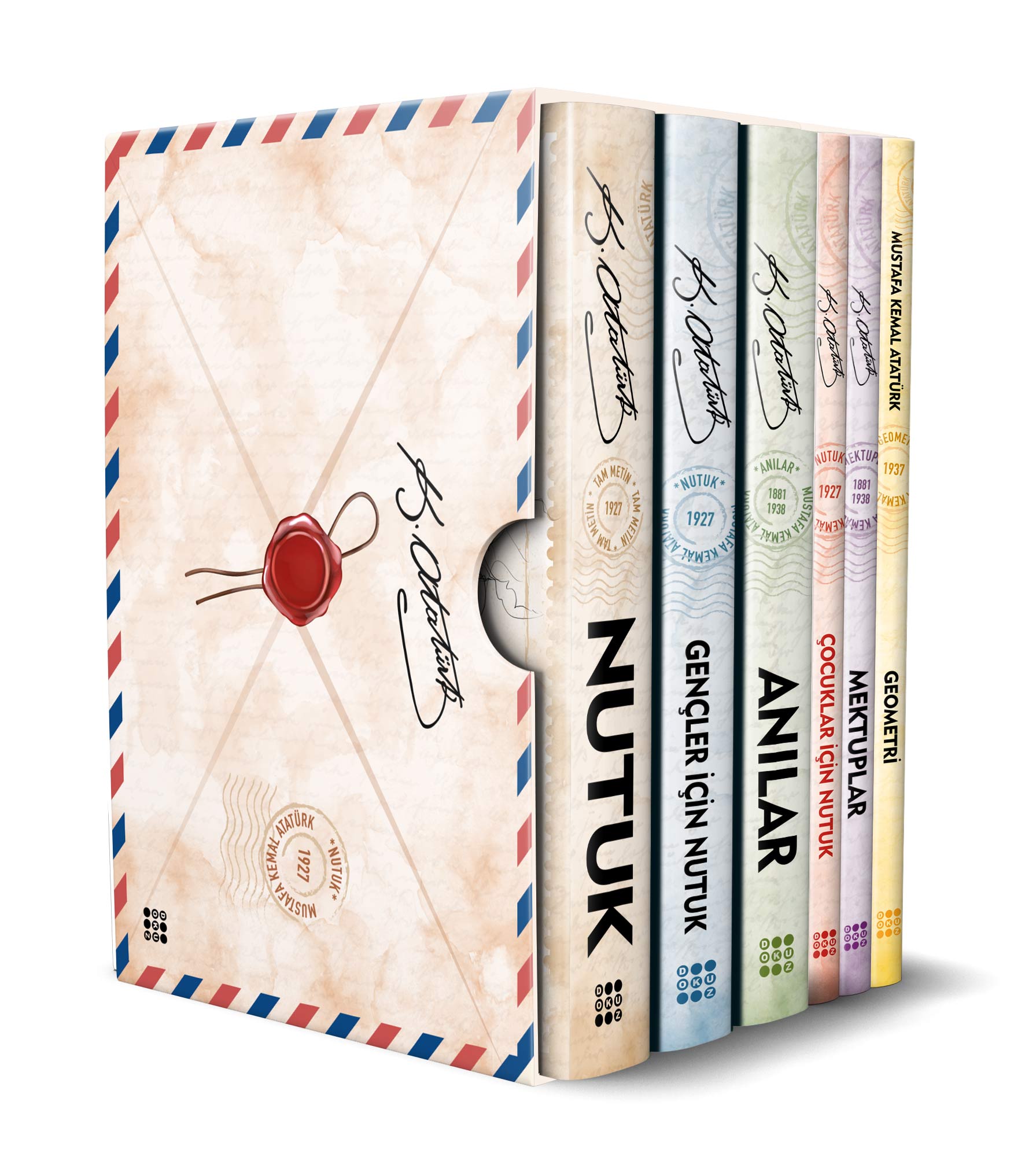 ATATÜRK KİTAPLIĞI - 6 KİTAP KUTULU SET