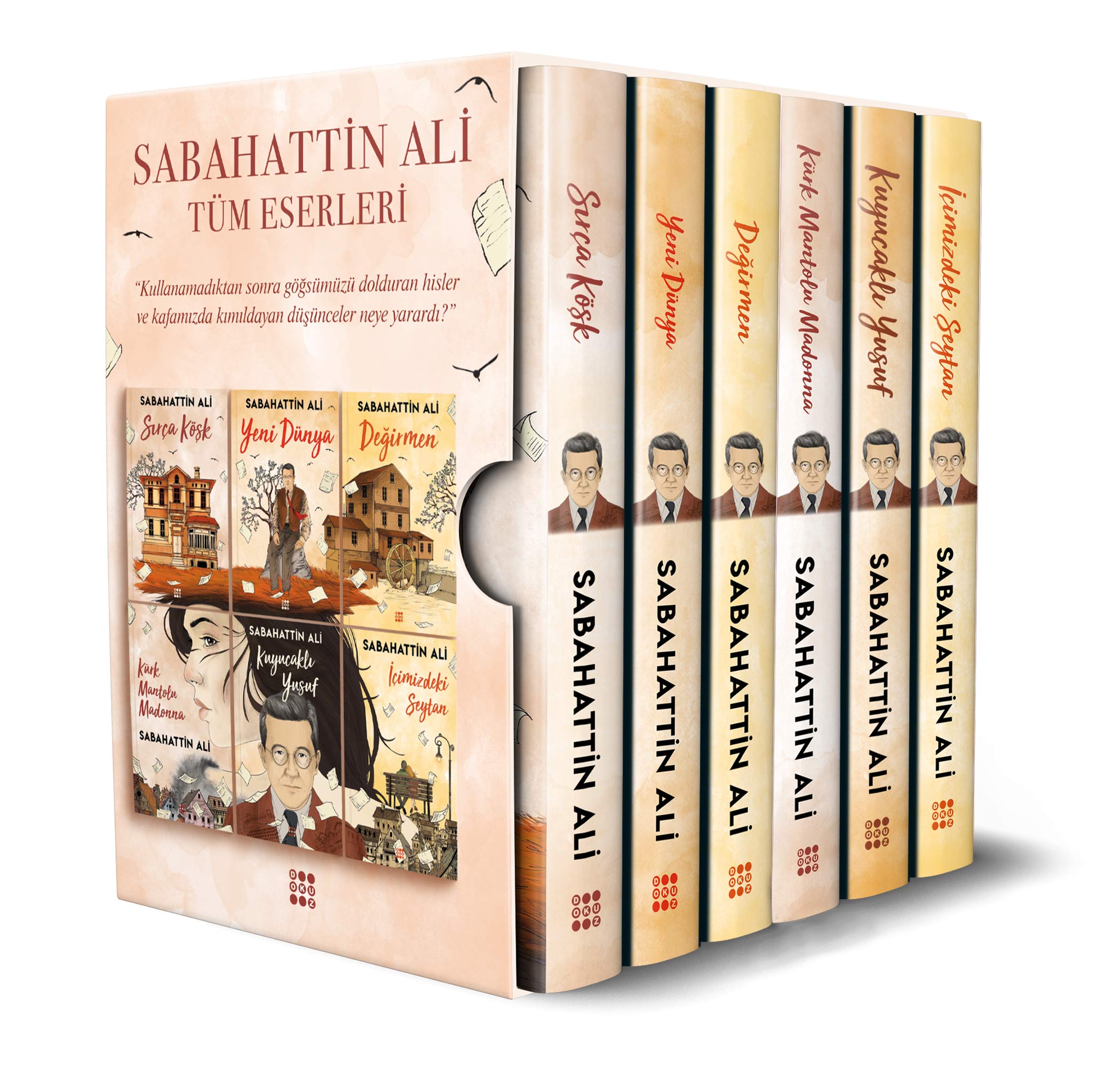 SABAHATTİN ALİ - 6 KİTAP KUTULU SET