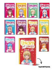 Unicorn Günlüğü Serisi - 10 Kitap Takım Set - Yan Boyamalı Özel Baskı