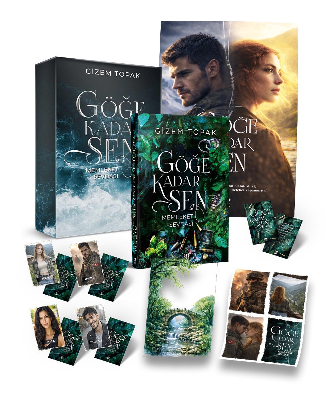 GÖĞE KADAR SEN 1 – MEMLEKET SEVDASI  (CİLTLİ KUTULU)