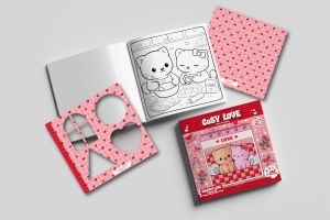 COSY LOVE - YETİŞKİN-AİLE BOYAMA KİTABI