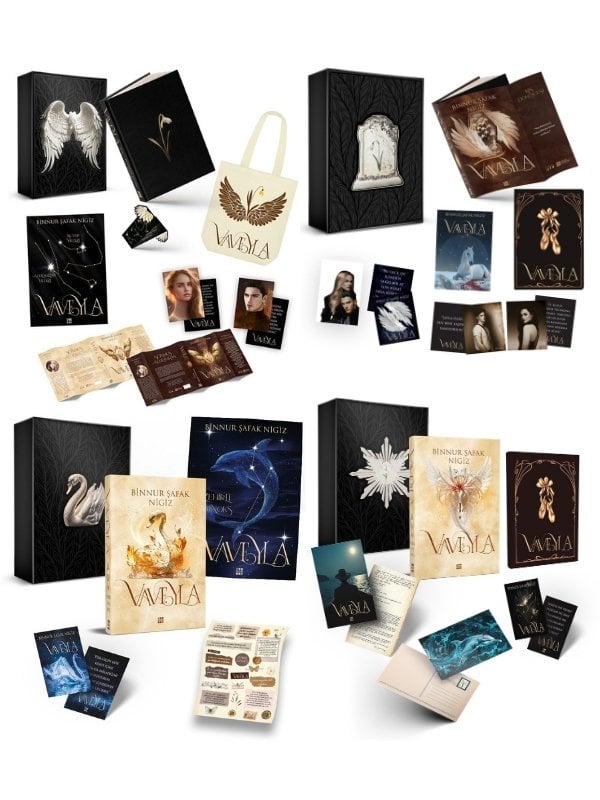 Vaveyla 1-2-3-4 Özel Koleksiyon Kutulu Set - Binnur Şafak Nigiz
