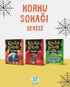 Korku Sokağı Kutulu Set - 3 Kitap Takım - Nazan Arısoy - Poster ve Sticker Hediyeli