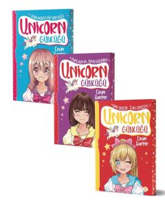 Unicorn Günlüğü Kutulu Set - 3 Kitap Takım - Cindy Harper - Poster ve Sticker Hediyeli