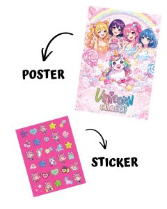 Unicorn Günlüğü Kutulu Set - 3 Kitap Takım - Cindy Harper - Poster ve Sticker Hediyeli